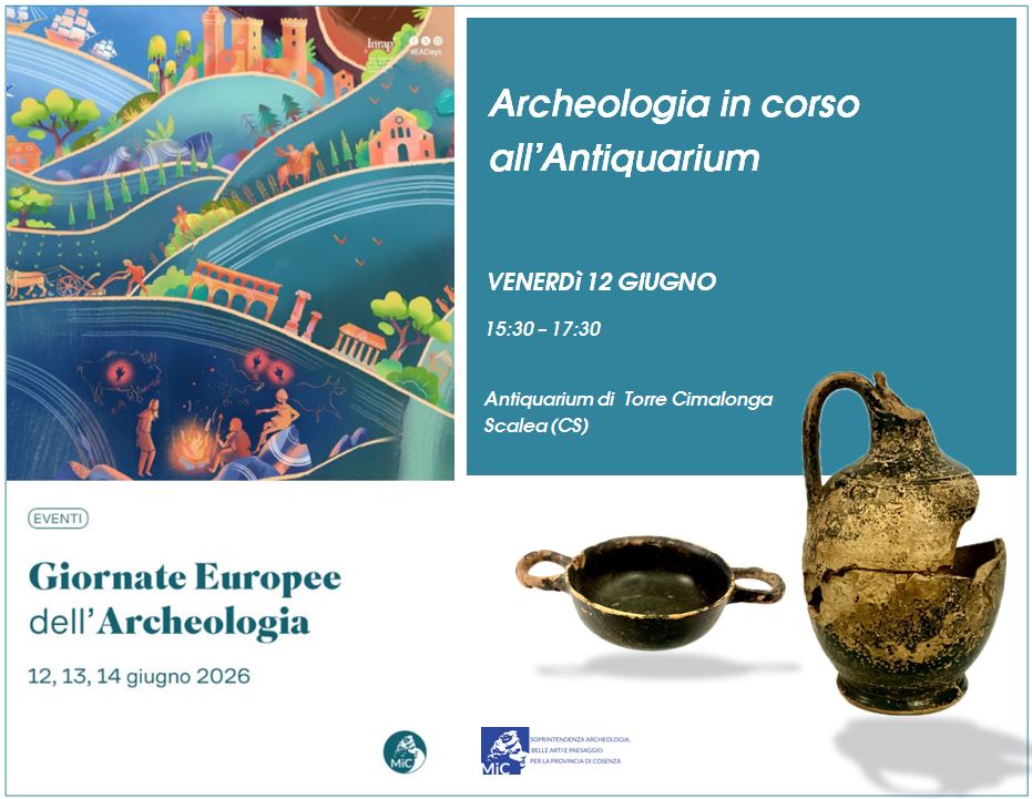 “Archeologia in corso all’Antiquarium di Torre  Cimalonga"